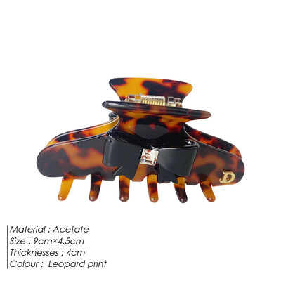 eManco Acetate Minimalist Power Claw kopče Poklon za nju Iznenađujuće zavidan dodatak za kosu koji drži puno kose