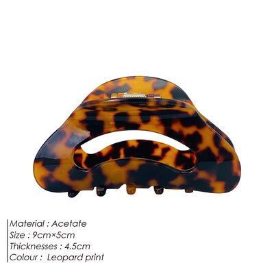 eManco Classic Color Clip Fashion Charm Accesorii de păr pentru femei Cadou lucios multicolor pentru Ziua Îndrăgostiților Ziua Mamei