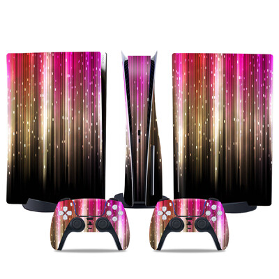 Αυτοκόλλητο δέρματος για PS5 Προστατευτικό αυτοκόλλητο αυτοκόλλητου δίσκου για PS5 Περιτύλιγμα κάλυμμα με αυτοκόλλητα δίσκου βινυλίου για αξεσουάρ παιχνιδιών ελεγκτή PS5