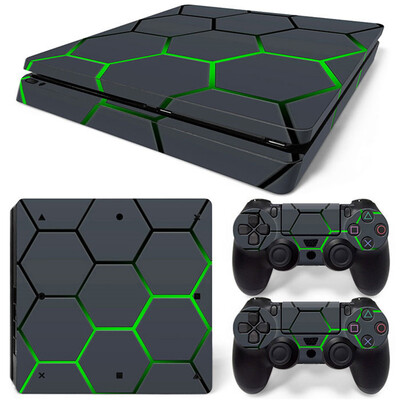Autocolant de design cel mai bine vândut pentru consola și controlere PS4 Slim