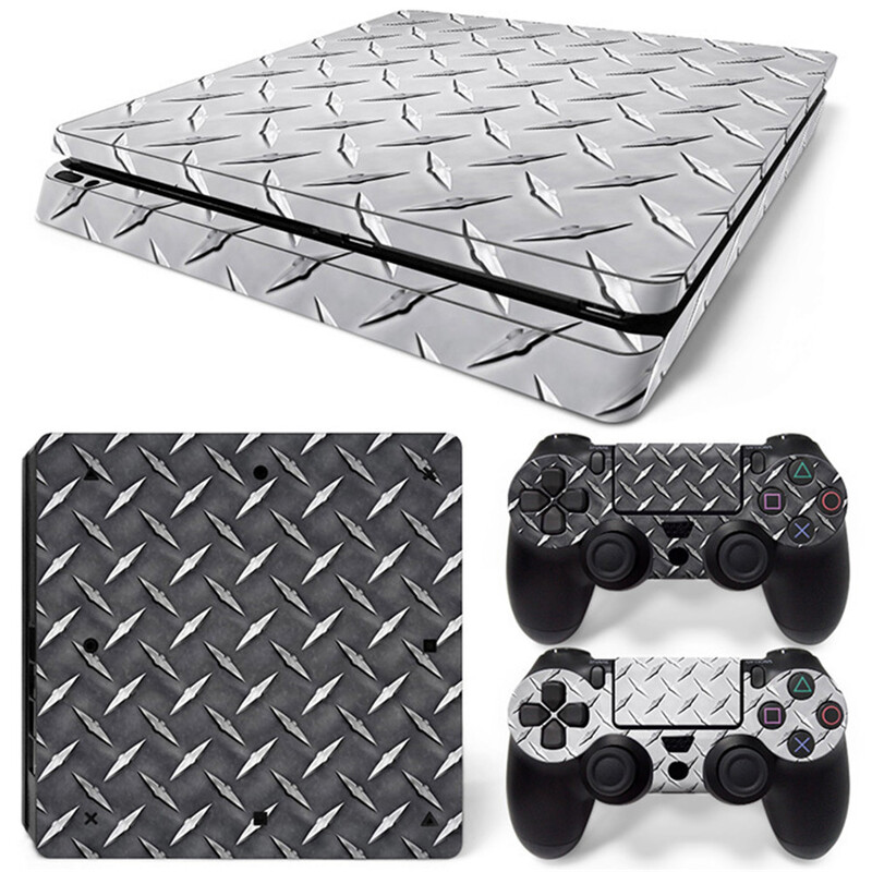 Autocolant de design cel mai bine vândut pentru consola și controlere PS4 Slim