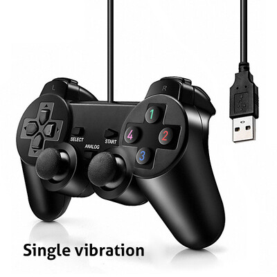 Data Frog Wired Gamepad για χειριστήριο PS2 για PS2 Joystick για Playstation 2 Vibration Shock Joypad Ενσύρματο χειριστήριο USB για υπολογιστή