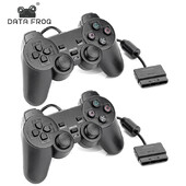 DATA FROG Žičani Plug and Play Gamepad za PS2 Joystick Controller s dvostrukom vibracijom za Sony Playstation2 Console Dodaci