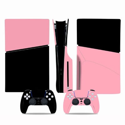 Színes dizájn Új PS5 Slim Disc Skin matrica védő matrica fedél konzolvezérlőhöz PS5 Slim lemez matrica vinyl