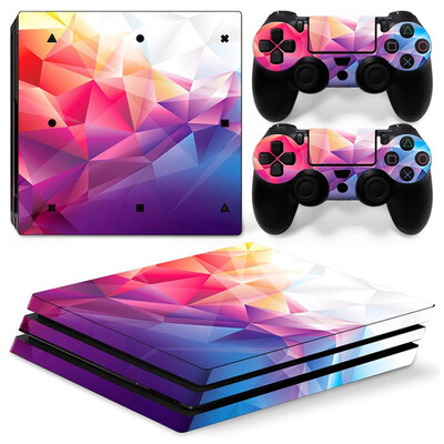 Pre PS4 PRO skin muž nálepka Camo HERNÉ PRÍSLUŠENSTVO VINYLOVÁ NÁLEPKA SKIN PRE PS4 PRO KONZOLU ružová farba P5