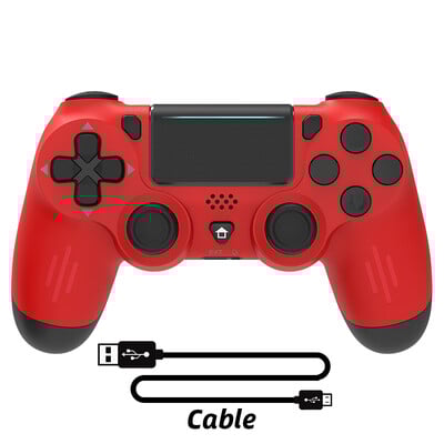 DATA FROG vezeték nélküli Bluetooth-kompatibilis vezérlő PS4 játékkonzolhoz Vibrációs játékvezérlő PS4-hez Slim/Pro Game Joystick PC-hez