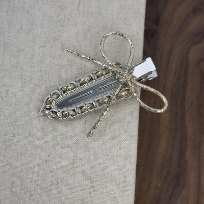 Ezüst színű varrat nélküli hajtűk Professzionális formázás Fodrászat Smink Eszközök Hajkapcsok Női Lányoknak Hajcsavarok Fejfedők