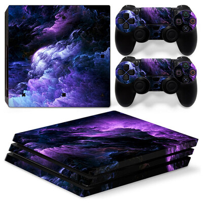 GAMEGENIXX Skin Sticker Death Protective Vinyl Wrap Cover Set complet pentru consola PS4 Pro și 2 controlere