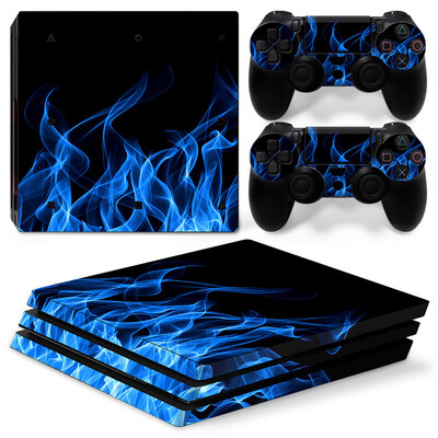 GAMEGENIXX Skin Sticker Death Protective Vinyl Wrap Cover Set complet pentru consola PS4 Pro și 2 controlere
