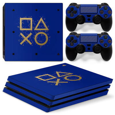 GAMEGENIXX Skin Sticker Death Protective Vinyl Wrap Cover Set complet pentru consola PS4 Pro și 2 controlere