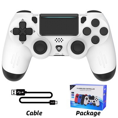 Herný ovládač DATA FROG kompatibilný s Bluetooth pre PS4/Slim/Pro, bezdrôtový gamepad pre PC, duálny vibračný joystick pre iOS/Android