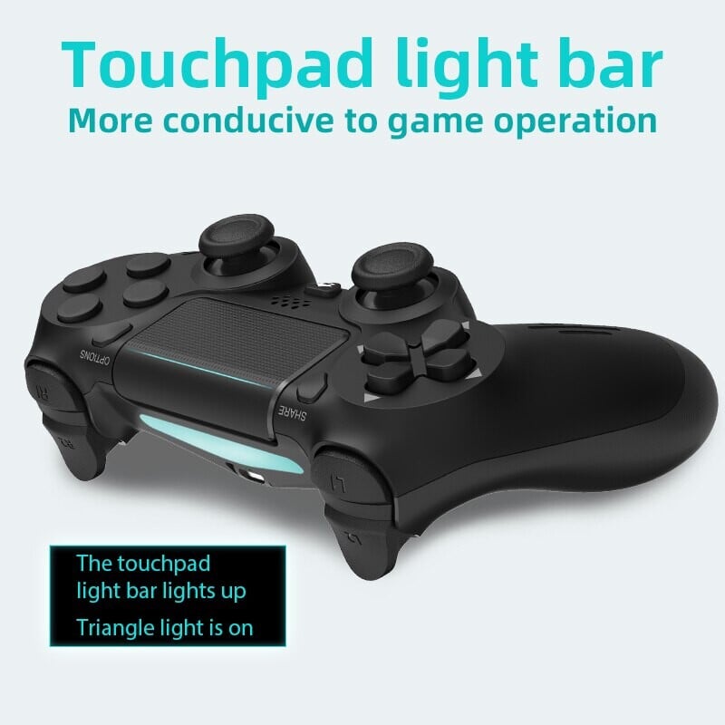 Herný ovládač DATA FROG kompatibilný s Bluetooth pre PS4/Slim/Pro, bezdrôtový gamepad pre PC, duálny vibračný joystick pre iOS/Android