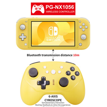 Data Frog Controller για Nintendo Switch Compatiable-Bluetooth GamePad for Switch Oled/ Lite Joystick για Ασύρματο έλεγχο υπολογιστή