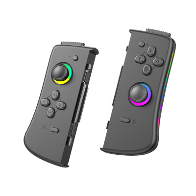 Joypad DATA FROG, ovládač Joy-Con, bočná luminiscencia, ľavý/pravý, kompatibilný s Joy-Con pre Switch, Nintendo, Joy-Con s funkciou prebudenia