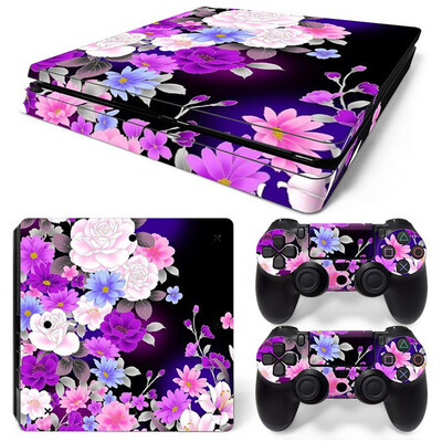 Naljepnica za masku konzole za PS4 Slim, zaštitna vinilna naljepnica za PS4 Slim kontroler za videoigre, naljepnica