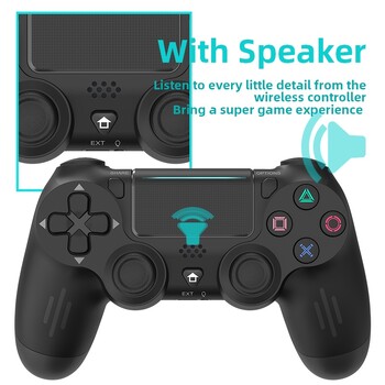 Ασύρματο χειριστήριο DATA FROG Bluetooth 4.0 για υπολογιστή PS4 win7/8/10 /Παιχνίδι τηλεφώνου Android