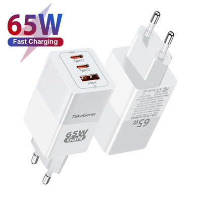 65W GaN USB Type C lādētājs 45W PPS PD QC 4.0 Quick Charger Apple Ipad Pro Air iPhone 15 Macbook klēpjdatora planšetdatora tālruņa uzlāde