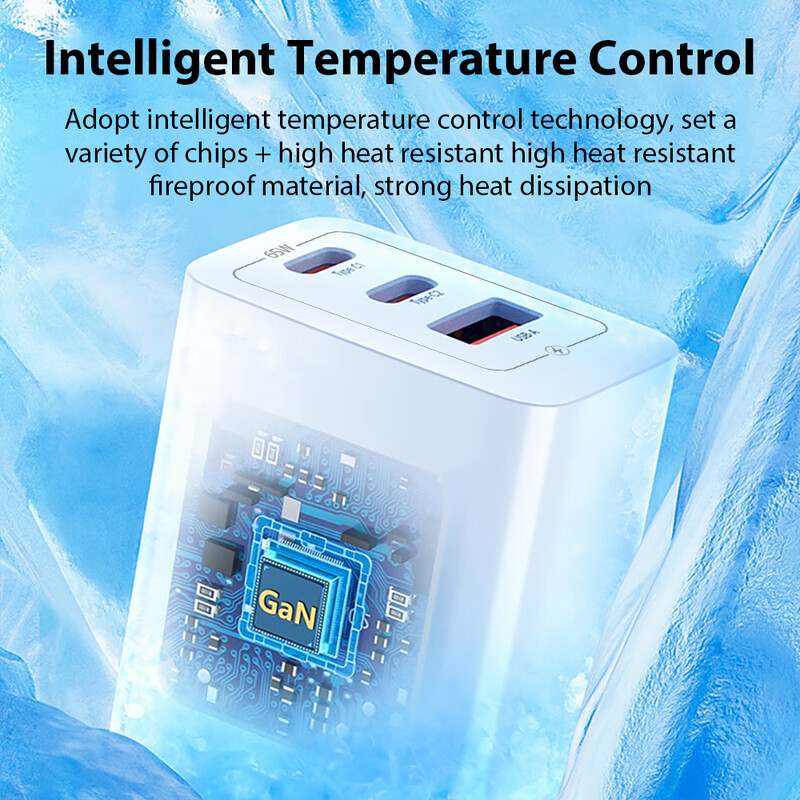 Încărcător USB de tip C GaN de 65 W, încărcător rapid PPS PD QC 4.0 de 45 W pentru Apple Ipad Pro Air iPhone 15 Macbook Laptop Tabletă Încărcare telefon