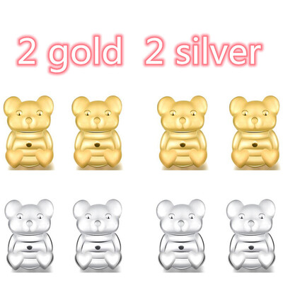 Love Heart Stud Spate Lifters Ajustabile Cercei Ridicați Lobul Urechii Ster pentru Ornamente și Accesorii M2082