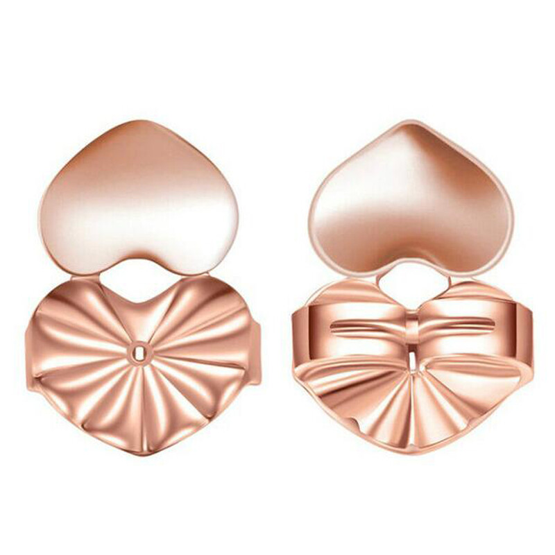 Love Heart Stud Spate Lifters Ajustabile Cercei Ridicați Lobul Urechii Ster pentru Ornamente și Accesorii M2082