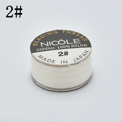 MIyuki 100% nylon cérna gyöngyös cérna ékszer fonott cérna barkácsolás kiegészítők 46 m gyöngyszál