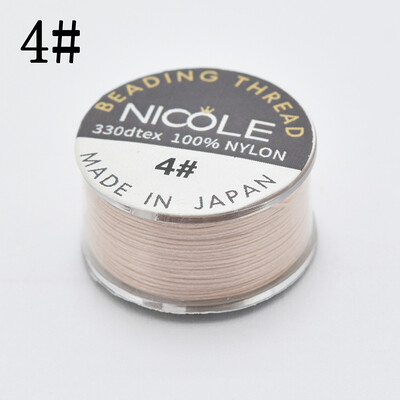 MIyuki 100% nylon cérna gyöngyös cérna ékszer fonott cérna barkácsolás kiegészítők 46 m gyöngyszál