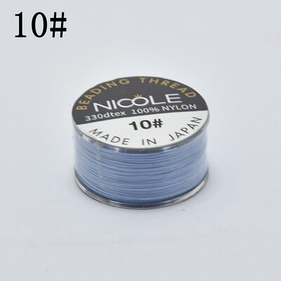 MIyuki 100% nylon cérna gyöngyös cérna ékszer fonott cérna barkácsolás kiegészítők 46 m gyöngyszál