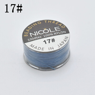 MIyuki 100% nylon cérna gyöngyös cérna ékszer fonott cérna barkácsolás kiegészítők 46 m gyöngyszál