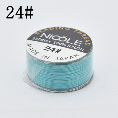 MIyuki 100% nylon cérna gyöngyös cérna ékszer fonott cérna barkácsolás kiegészítők 46 m gyöngyszál