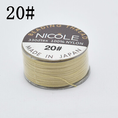 MIyuki 100% nylon cérna gyöngyös cérna ékszer fonott cérna barkácsolás kiegészítők 46 m gyöngyszál