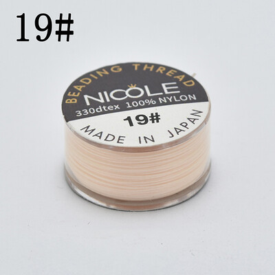 MIyuki 100% nylon cérna gyöngyös cérna ékszer fonott cérna barkácsolás kiegészítők 46 m gyöngyszál