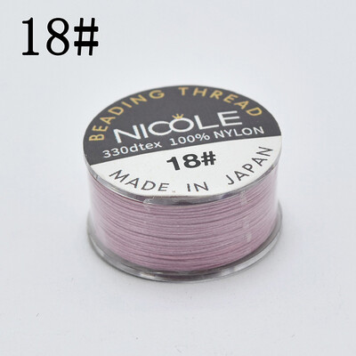 MIyuki 100% nylon cérna gyöngyös cérna ékszer fonott cérna barkácsolás kiegészítők 46 m gyöngyszál