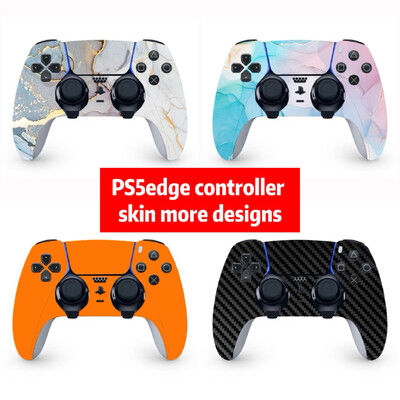 Culoare pură și design din fibră de carbon pentru autocolant PS5 edge Controller pentru piele PS5 edge autocolant pvc Controller PS5