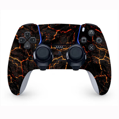 Αυτοκόλλητο με καθαρό χρώμα και σχέδιο από ανθρακονήματα για PS5 edge Skin Sticker For PS5 edge skins for PS5 edge Controller pvc