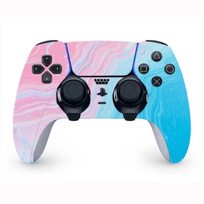 Αυτοκόλλητο με καθαρό χρώμα και σχέδιο από ανθρακονήματα για PS5 edge Skin Sticker For PS5 edge skins for PS5 edge Controller pvc