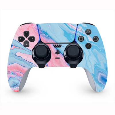 Αυτοκόλλητο με καθαρό χρώμα και σχέδιο από ανθρακονήματα για PS5 edge Skin Sticker For PS5 edge skins for PS5 edge Controller pvc