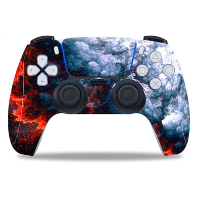 Mai mult design pentru PS5 Controller Autocolant pentru PS5 Gamepad Joystick skin pentru PS5 Controller Autocolant PVC