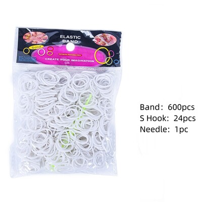 600 vnt Spalvotos skaldos staklinės juostos Apyrankės rinkinys mergaitei dovanos elastingas audimas raišteliai amatai pasidaryk pats papuošalų kūrimo reikmenys