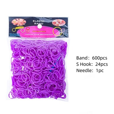 600 vnt Spalvotos skaldos staklinės juostos Apyrankės rinkinys mergaitei dovanos elastingas audimas raišteliai amatai pasidaryk pats papuošalų kūrimo reikmenys