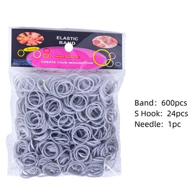 600 vnt Spalvotos skaldos staklinės juostos Apyrankės rinkinys mergaitei dovanos elastingas audimas raišteliai amatai pasidaryk pats papuošalų kūrimo reikmenys