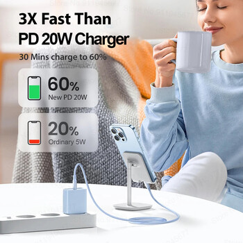 Γρήγορος φορτιστής PD 20W για iPhone 11 14 13 12 Pro Max Plus Mini XR XS USB C Φόρτιση για iPad Air Pro Αξεσουάρ τηλεφώνου γρήγορης φόρτισης