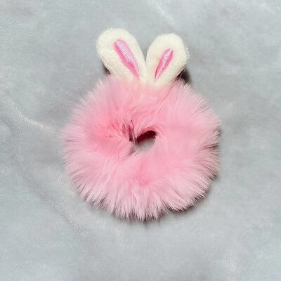 Νέα Παιδικά Κορίτσια Χαριτωμένα κινούμενα σχέδια Panda Cat κουνέλι βελούδινα ελαστικά κορδέλες μαλλιών Διακοσμήστε τα μαλλιά Scrunchie μόδα Γυναικεία αξεσουάρ μαλλιών