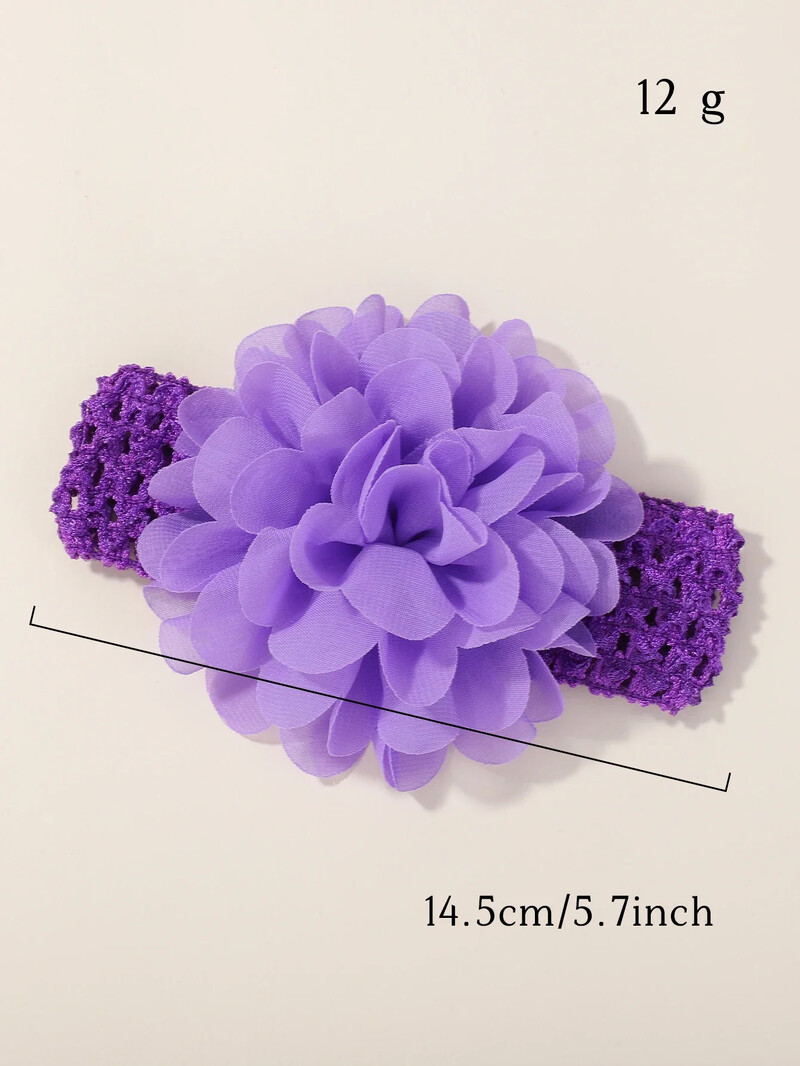 6db Kislány masni fejpánt Újszülött turbán Kiegészítő Gyerek Hajpánt Kültéri Kisgyermek Gyerek Fejfedő Haj Kiegészítők