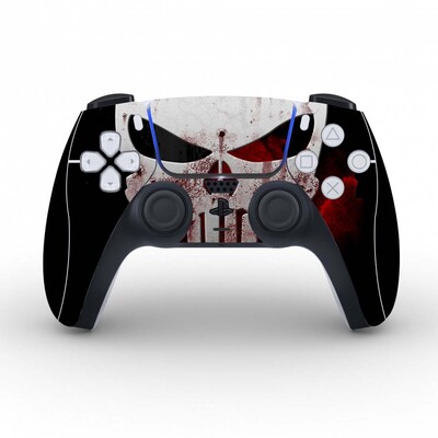 Autocolant pentru capacul de protecție a craniului pentru pielea controlerului PS5 pentru PS5 Gamepad Decal Skin autocolant de vinil