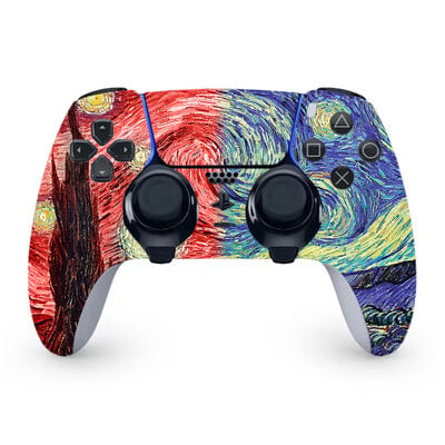 Viac obrázkov pre nálepku na ovládač PS5 edge Pre vinylové skiny pre ovládač PS5 edge pre PVC nálepku na ovládač PS5 edge