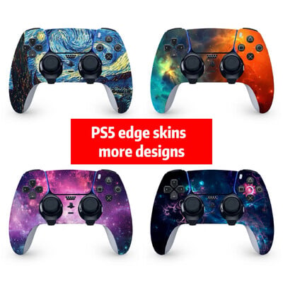 Viac obrázkov pre nálepku na ovládač PS5 edge Pre vinylové skiny pre ovládač PS5 edge pre PVC nálepku na ovládač PS5 edge
