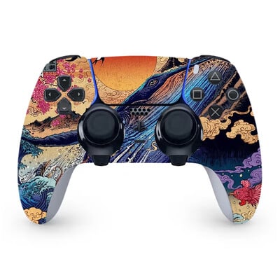 Viac obrázkov pre nálepku na ovládač PS5 edge Pre vinylové skiny pre ovládač PS5 edge pre PVC nálepku na ovládač PS5 edge