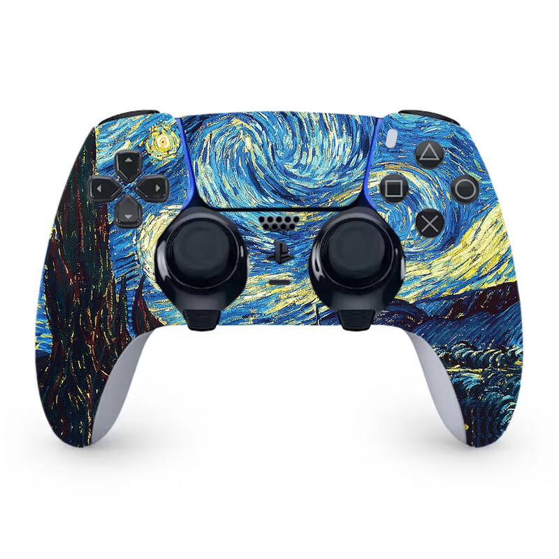 Viac obrázkov pre nálepku na ovládač PS5 edge Pre vinylové skiny pre ovládač PS5 edge pre PVC nálepku na ovládač PS5 edge