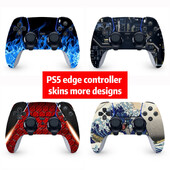 PS5 edge kontroliera apvalka uzlīme PS5 edge kontrollera vinila apvalkam PS5 edge kontroliera PVC uzlīme