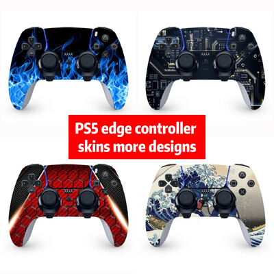 PS5 krašto valdiklio apvalkalo lipdukas Skirtas PS5 krašto valdiklio vinilo apvalkalui, skirtas PS5 edge Valdiklio PVC lipdukas